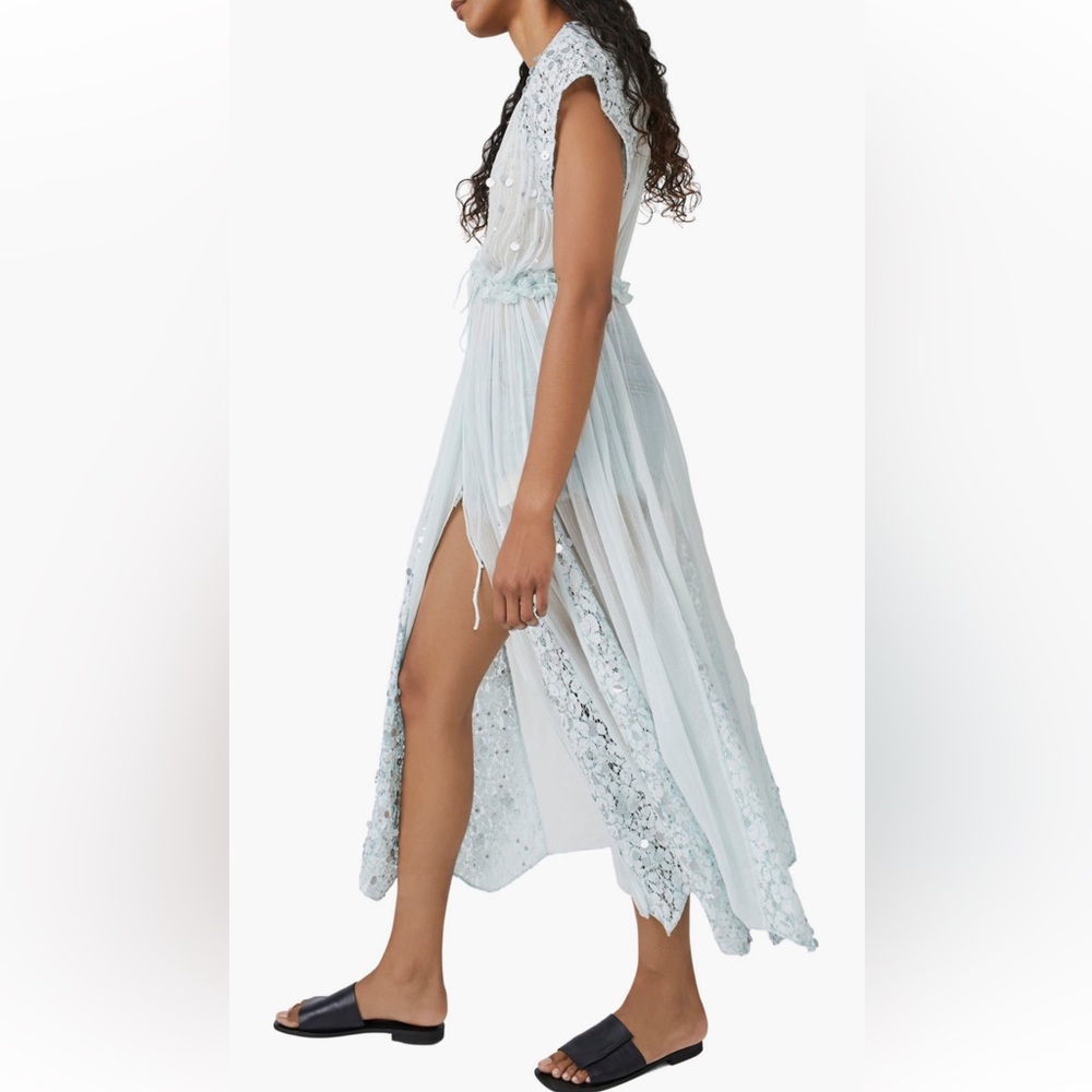 Free People Make A Splash Embellished Top - Picture 4 of 13